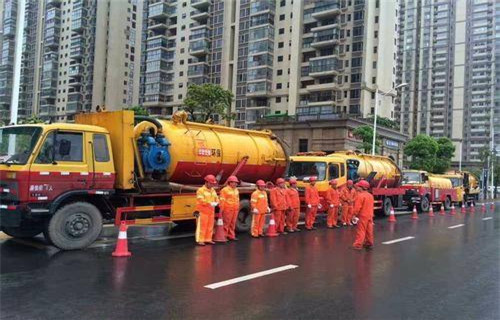 扎赉诺尔市政管道清淤